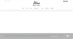 Desktop Screenshot of hinoskincare.com